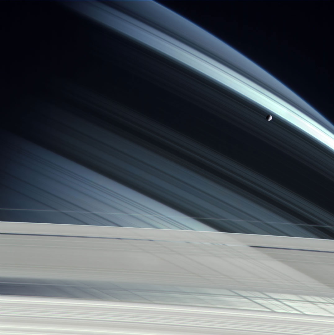 Mimas and saturne